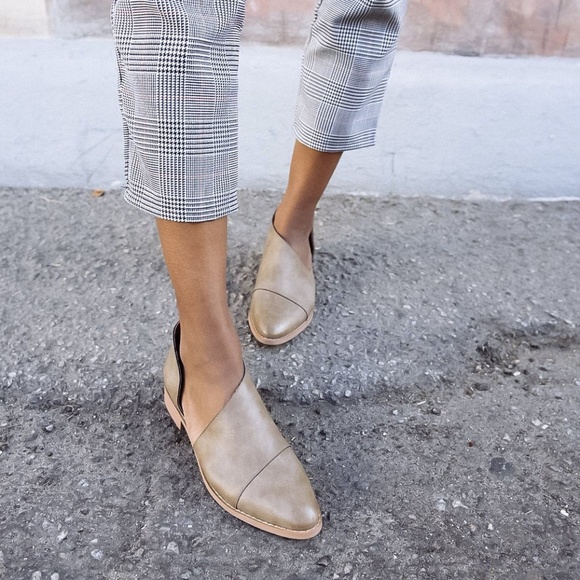 Mi.iM Shoes - Mi.iM ‘Freya’ Flats in Khaki